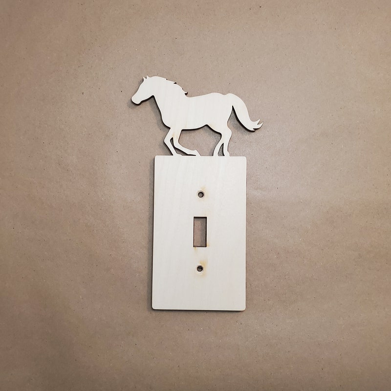 Horse Light Switch Cover - Etsy