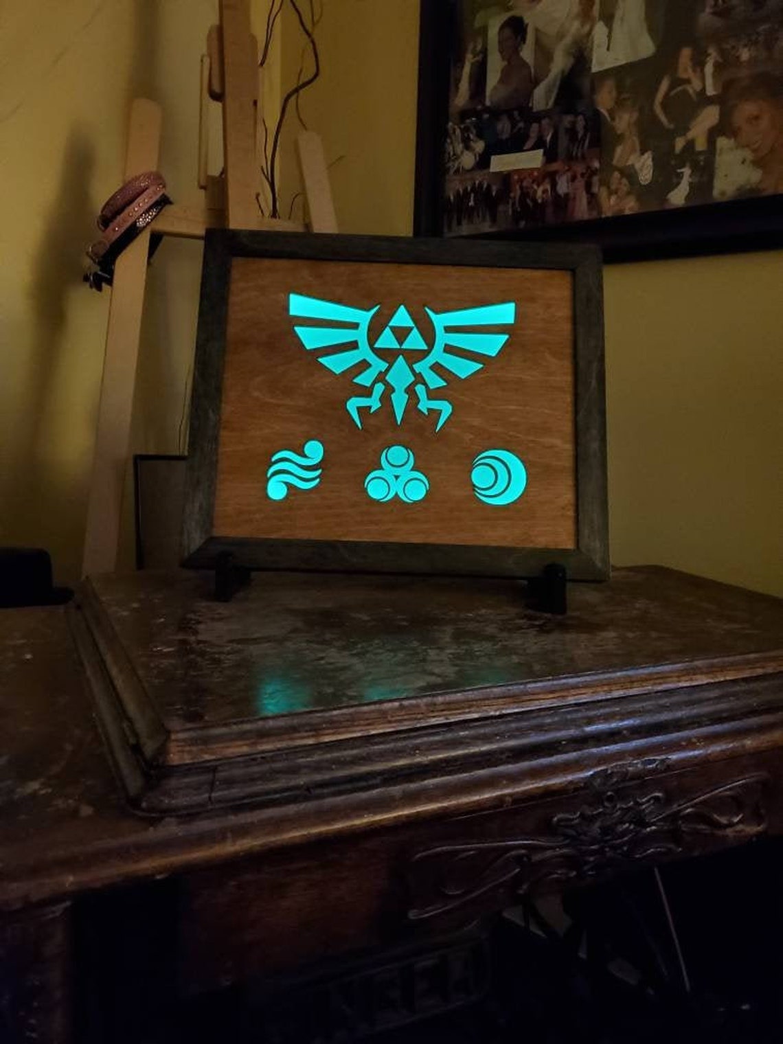 Zelda RGB LED Shadow Box Etsy