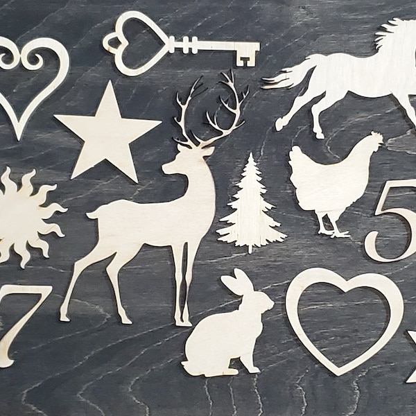 Custom Wood Cutouts, Any Shape