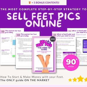 Guide för försäljning av Feet Pics: Strategi för onlineinkomst + bonusar (PDF-nedladdning)