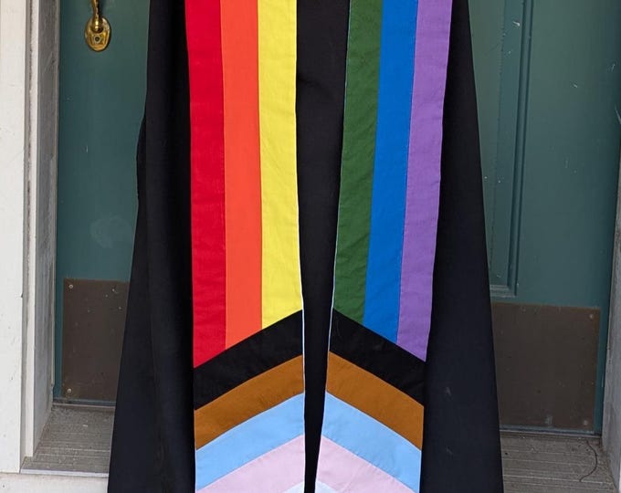 Rainbow Inclusive Pride Clergy Stole