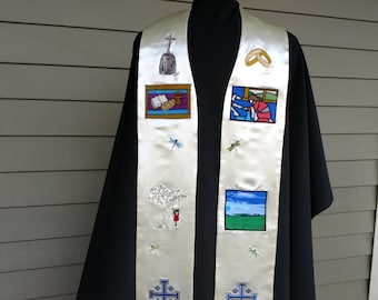 Deposit for a  Custom Clergy Stole