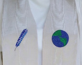 Clergy stole, Pastor's Stole, Priest Stole, vestment, Interfaith, MADE to ORDER