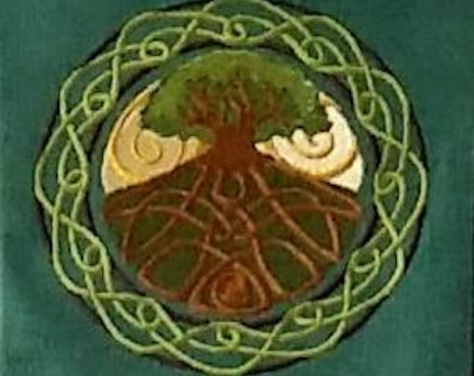 Celtic Tree of Life, Clergy Stole, Vestment, MADE TO ORDER
