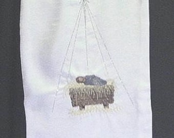 Clergy Stole, vestment, Christmas Eve, Season born this night MADE TO ORDER