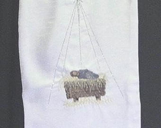 Clergy Stole, vestment, Christmas Eve, Season born this night MADE TO ORDER