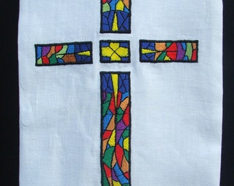Deacon's stole, vestment, St. Martin's Cross, MADE TO ORDER