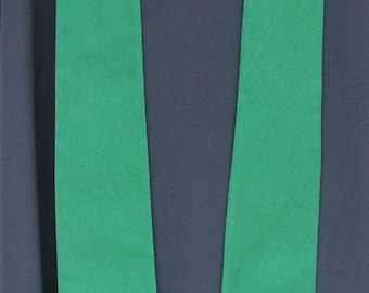 clergy stole, Priest stole, Pastor stole, vestment, MCC logo, green, MADE to ORDER