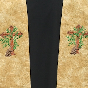 Clergy Stole, Vestment, Tree of Life, Gold or Green leaf, Ordinary Time, MADE TO ORDER