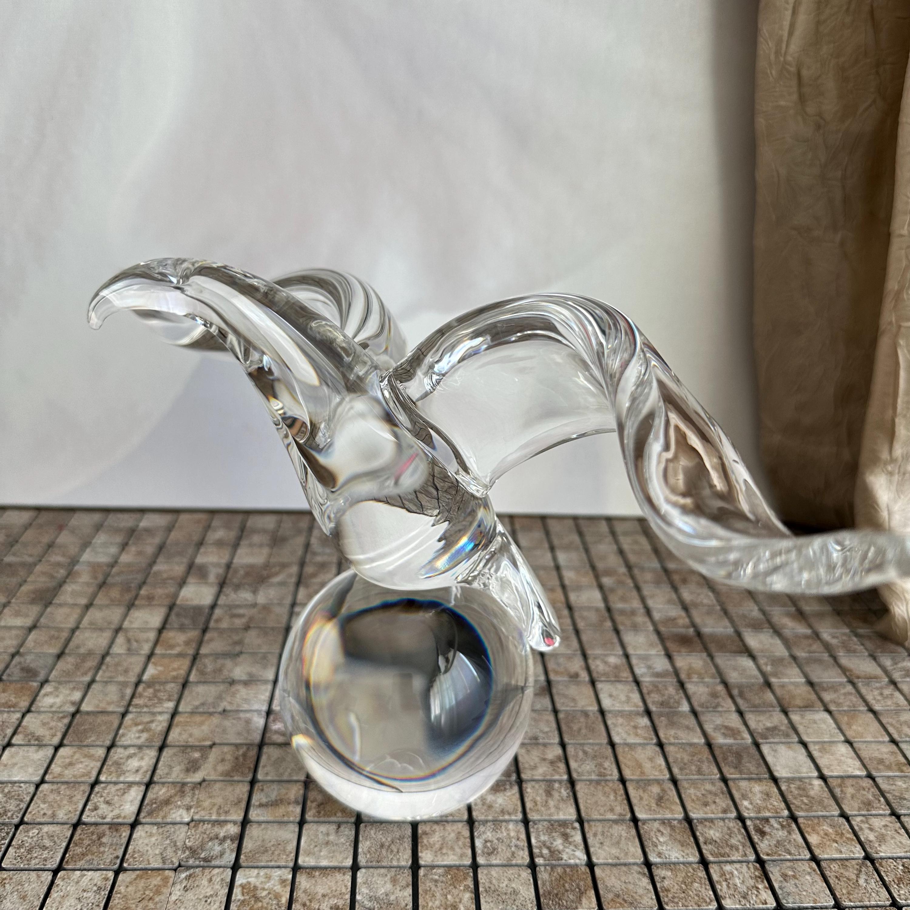 James Houston Steuben Glass Sculptures - Etsy