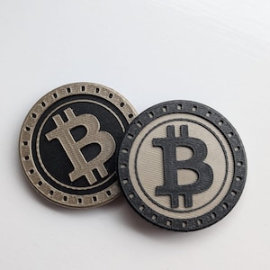 Bitcoin dourado e cinza ferro de 50 mm, decoração de escritório e item colecionável