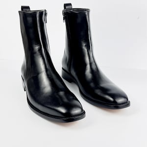 1970s Zipper Boots - Etsy