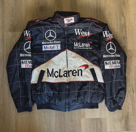 Vintage F1 Mclaren Racing Jacket: Embroidered Team Apparel - Etsy