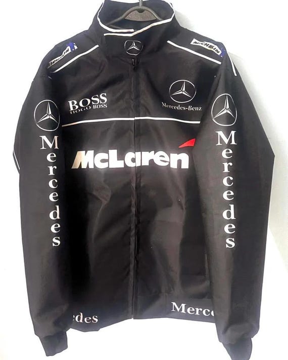Mercedes-Benz McLaren ジャケット Mercedes-benz Mclaren F1 Racing Sublimation Jacket - Etsy