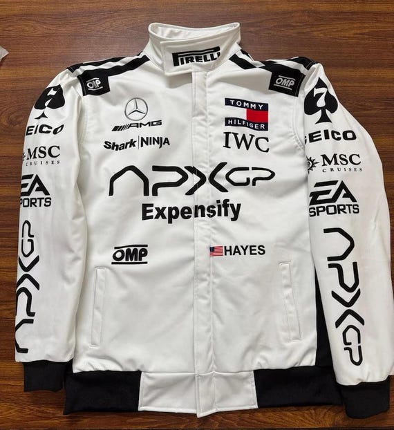 F1 APX Grand Prix Racing Jacket, Brad Pitt Movie Style - Etsy