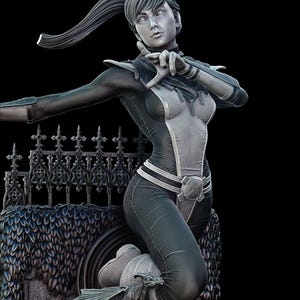 Kitty Pride/Sculpture/3D Resin Model/Collectible Figure