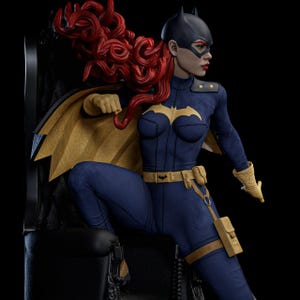 Bat Girl/Sculpture/3D Resin Model/Collectible Figure