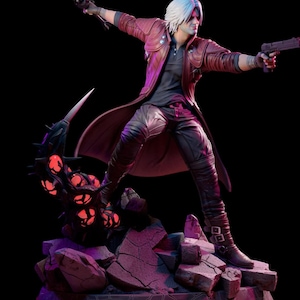 Dante|Devil May Cry|Game|Sculpture|3D Model|Figure