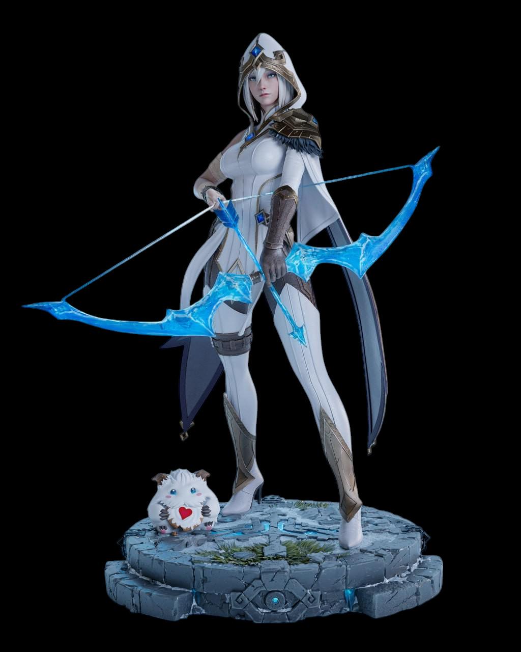 League of Legends キンドレッド 公式 フィギュア 開封品 Riot Store Japanより「精霊の花祭り キンドレッド スタチュー