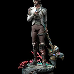 Jayce|League of Legends|Game|Beeldhouwwerk|3D-model|Figuur