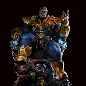Thanos|Game|Movie|Sculpture|3D resin model