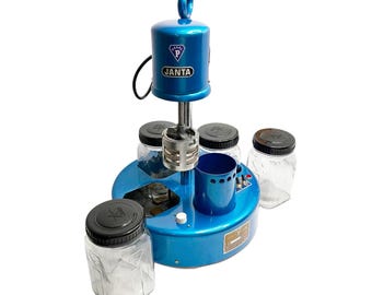 Janta Watch Cleaning Machine: Professional Repair Tool with Jars & Basket (110V)