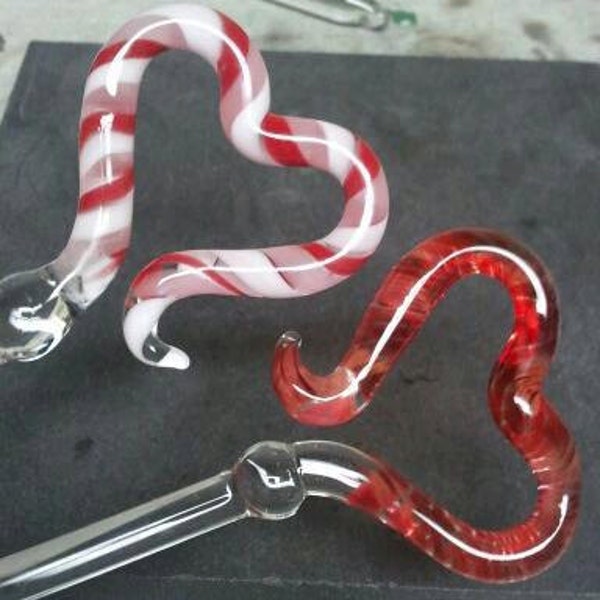 Heart Swizzle Sticks Etsy