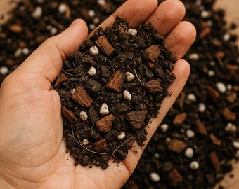 Chunky Houseplant Soil Mix ,Aroid and Indoor Plant Potting Mix ,Well-Draining Soil for Monstera, Philodendron, Pothos & More
