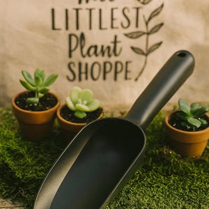 Garden Plastic Shovel – Lightweight Soil Scoop for Planting, Potting & Gardening | Durable Hand Tool for Indoor and Outdoor Use