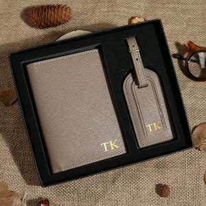 Personalized Travel Gift | Custom Passport Wallet | Travel Accessories | Travel Gift | Groomsmen Proposal | Wedding Gift | Gift for Her |