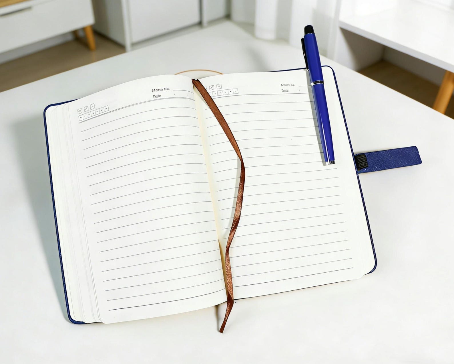 Custom Engraved Notebook With Pen, Leather Notebook Set, End of Year ...