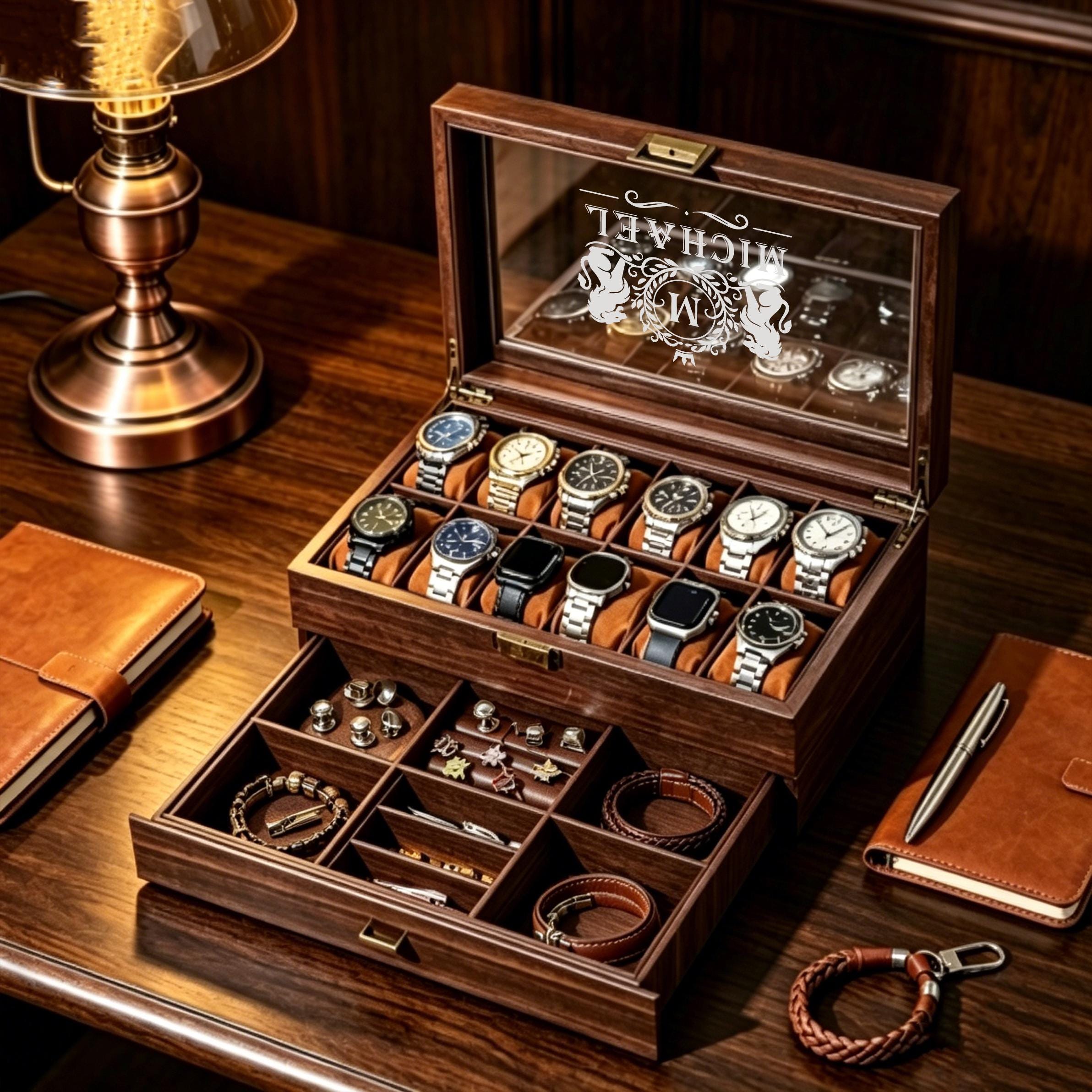 Vintage leather jewelry box - Etsy 日本