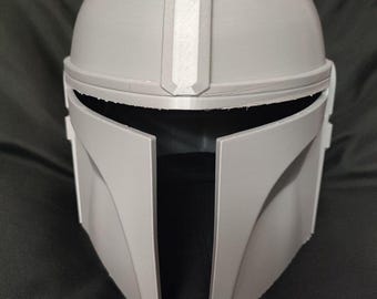 Mandalorian Helmet – 3D Printed Cosplay Helmet, Star Wars Inspired Costume Prop