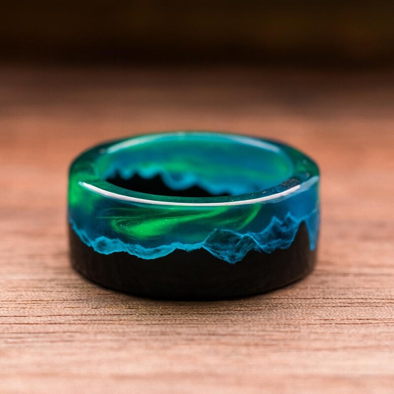 Resin Ring - Etsy
