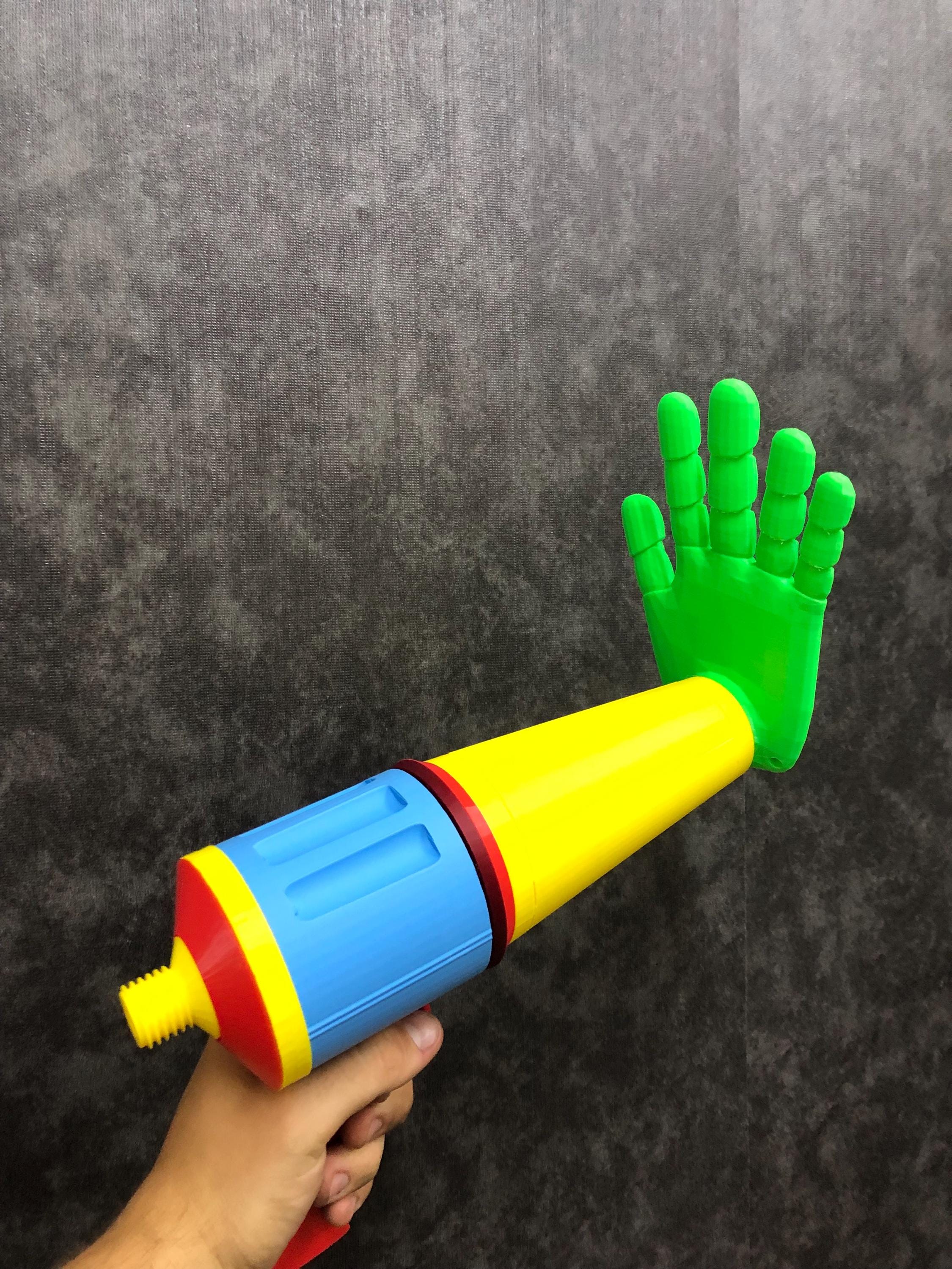 Poppy  Green Hand Grabpack El Prop - Huggy Wuggy Cosplay