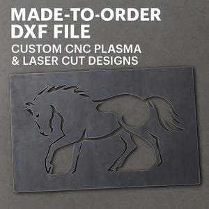 Made-to-Order DXF File | Custom CNC Plasma & Laser Cut Designs