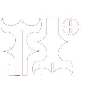 battle mace instant download ready to cut cnc dxf file