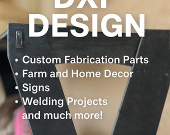 Diseño de archivo DXF personalizado: archivos CNC personalizados, limpios y listos para cortar. ¡Entrega rápida!