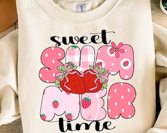 Zoete zomertijd png, retro zomer png, zomer geruit png, zomerse sfeer png, strand png