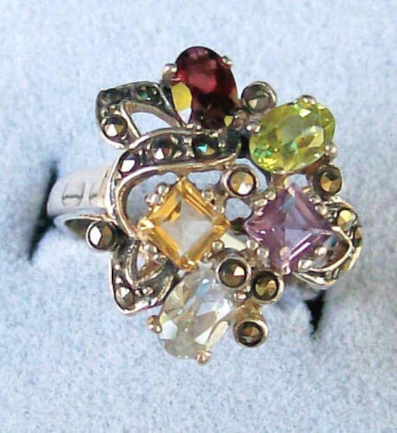 925 Gem & Crystals Gemstone Ring