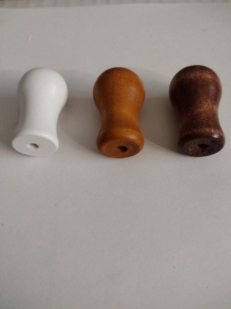 Wooden Cord Tassels/knobs Drops Pull End for Window Blind Shades select