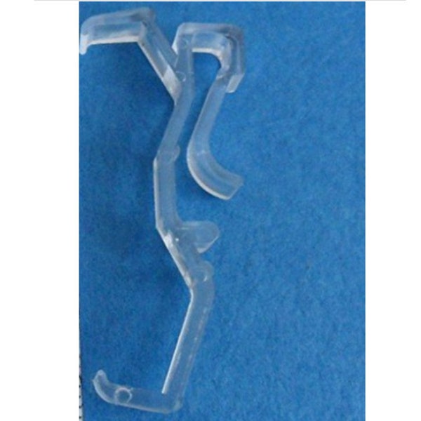 2.5 Inch Clear Valance Clips for Window Blind