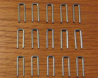 10, 12 or 25 PCS Plantation Shutters Tilt Rod, Louvers Staples, Replace Missing Staples