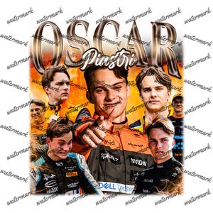 Retro Oscar Piastri T-Shirt: Limited Edition Formula One Unisex Tee