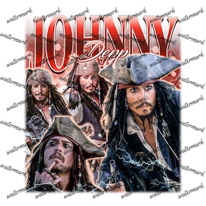 JOHNNY DEPP Vintage Shirt, Johnny Depp Homage Fan Tees, Johnny Depp Homage Retro, Johnny Depp Graphic Retro 90s, Johnny Depp Merch