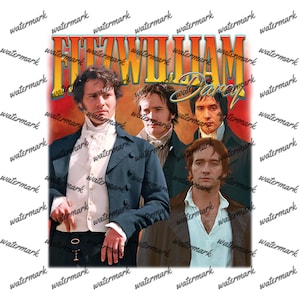 Retro Fitzwilliam Darcy Shirt - Pride and Prejudice Tee