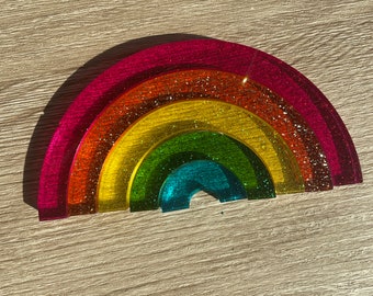 Small resin rainbow