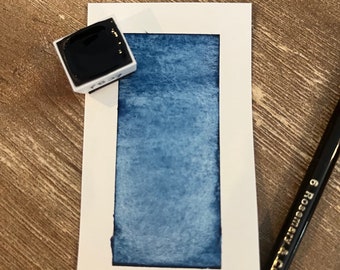 Handmade Watercolor, Milori Blue Fine Art Watercolor, Non-Toxic Watercolors, Italy Pigment