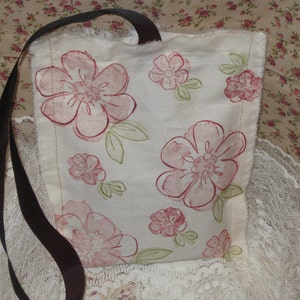 Français Vintage fait main 100% sachet de lavande bio cintre ECS