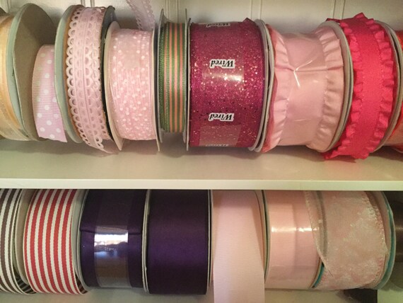 Assorted Lot of Crafting Ribbon Trim Large Lot of Ribbons | Etsy